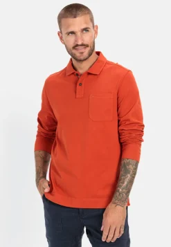Langarm Poloshirt aus zertifiziertem Organic Cotton