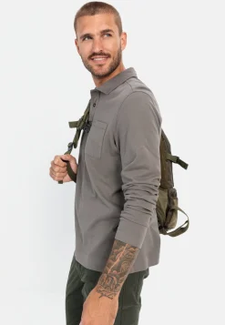 Langarm Poloshirt aus zertifiziertem Organic Cotton