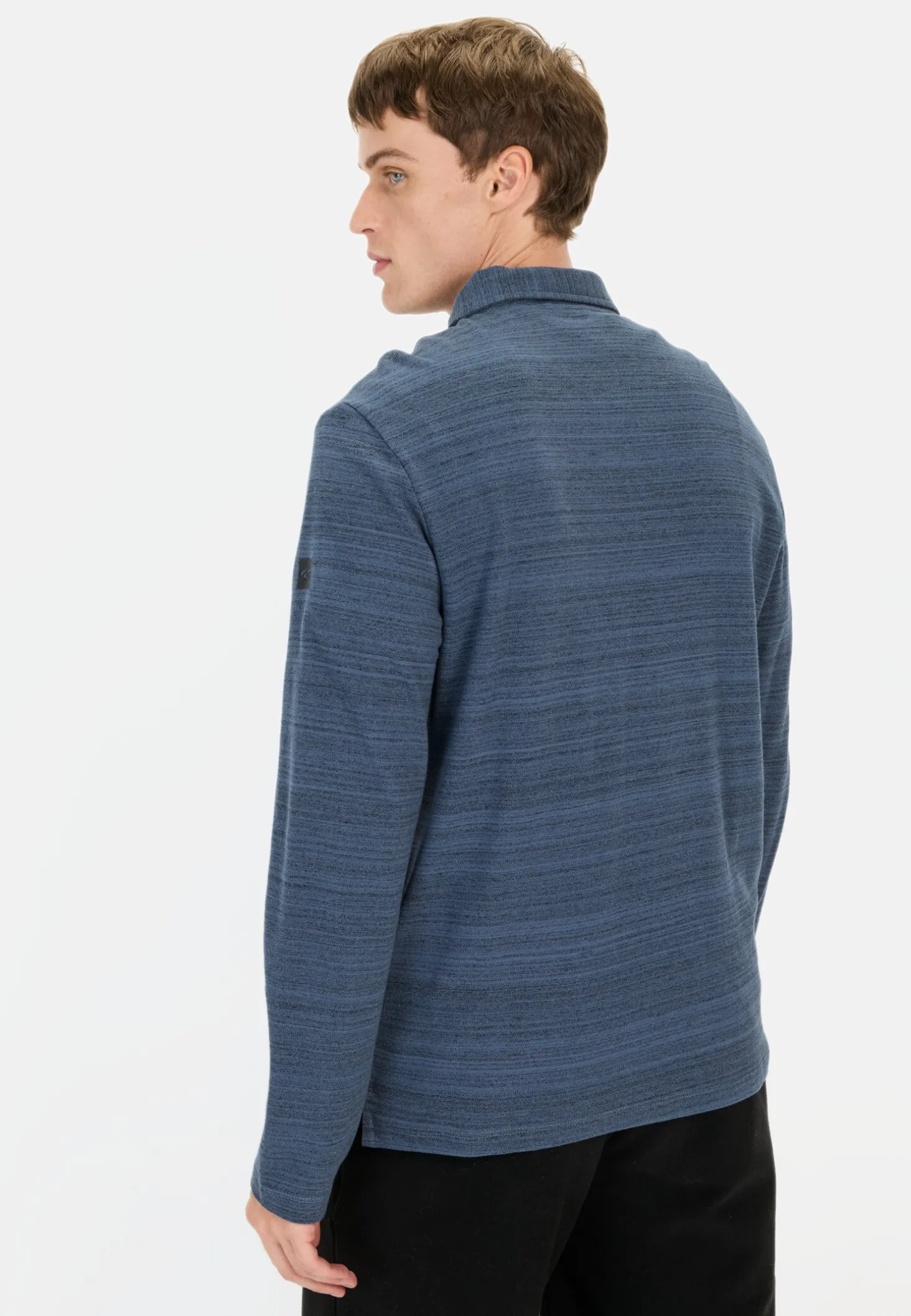 Langarm Poloshirt mit Cooling Effekt