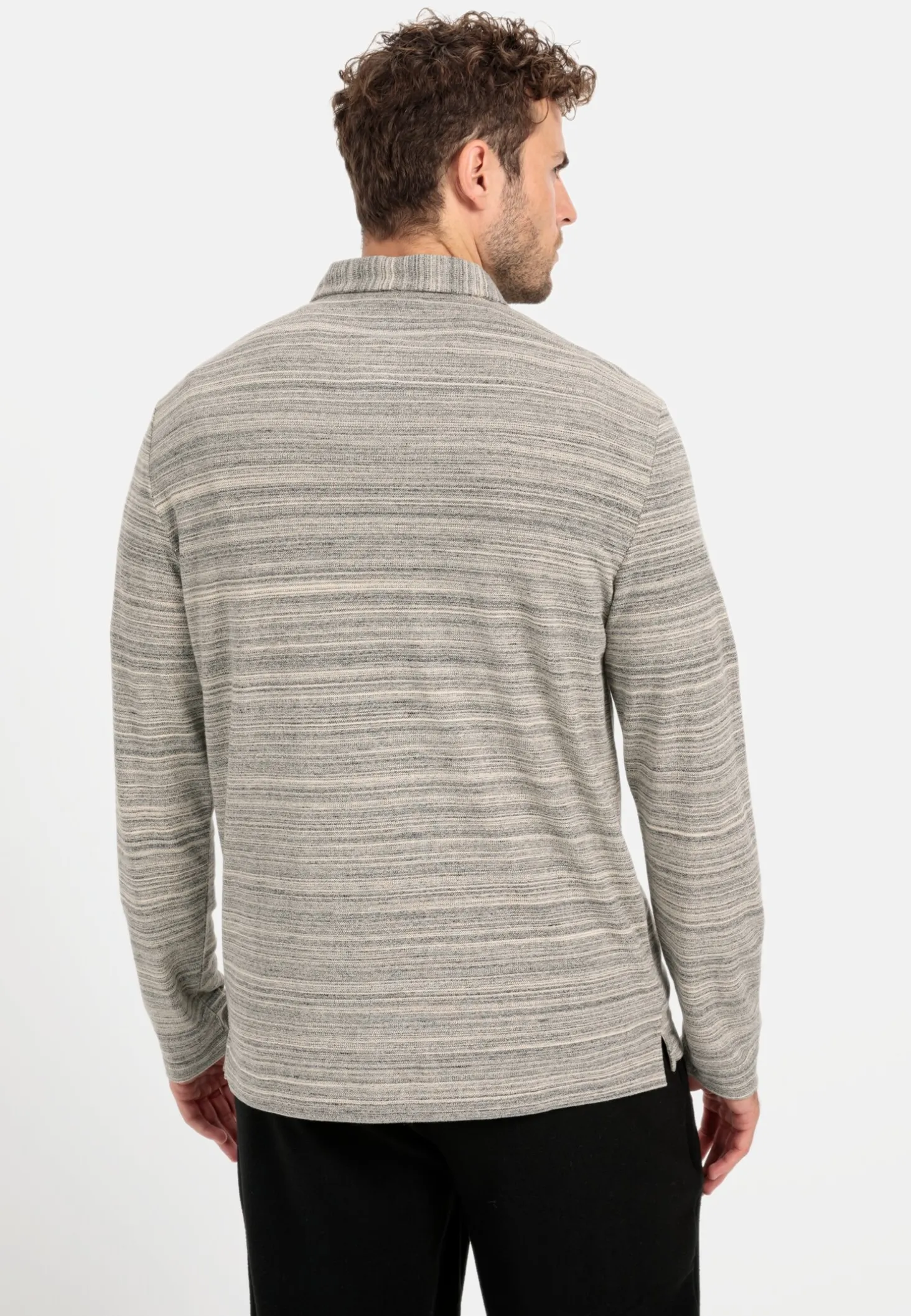 Langarm Poloshirt mit Cooling Effekt