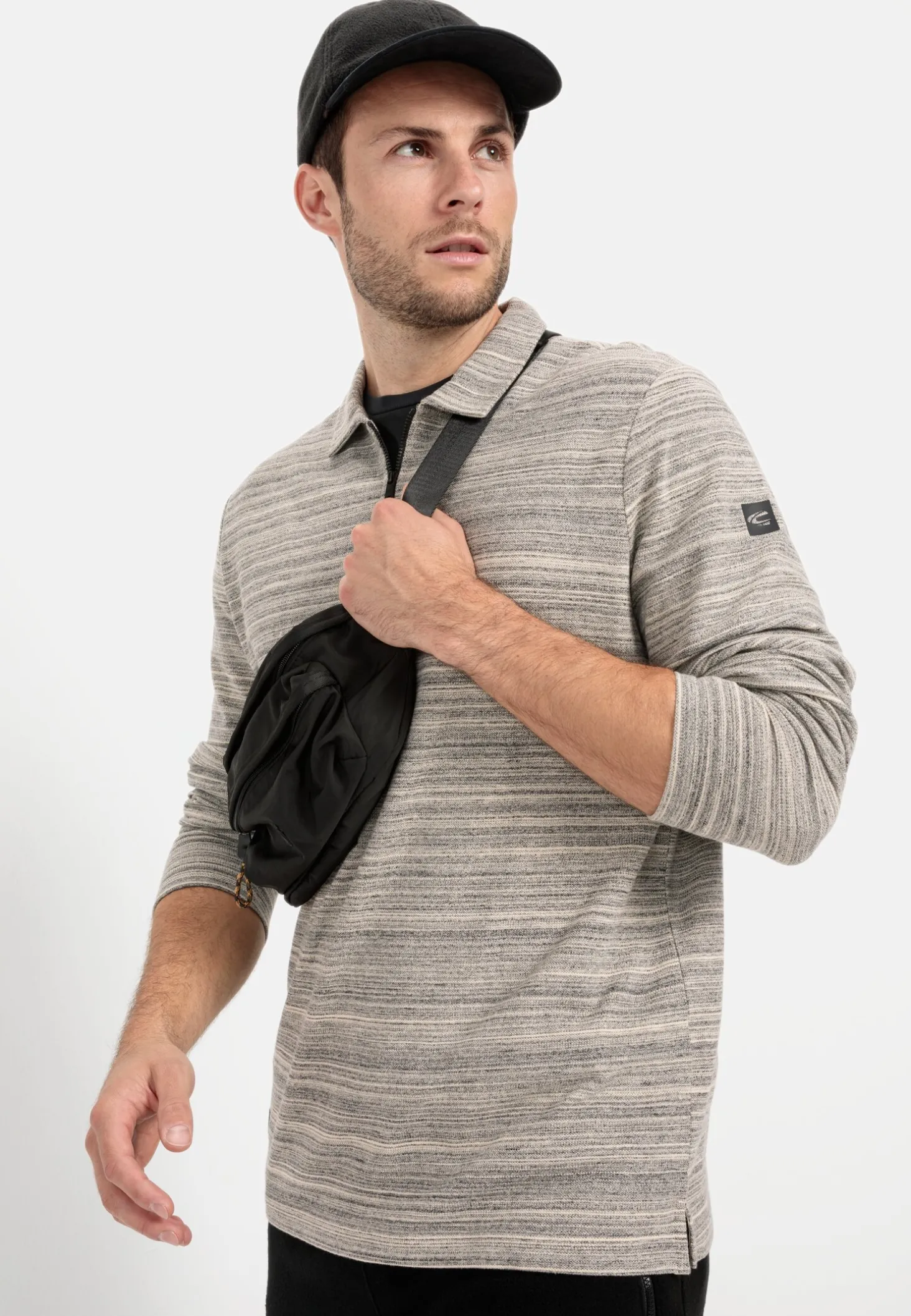 Langarm Poloshirt mit Cooling Effekt