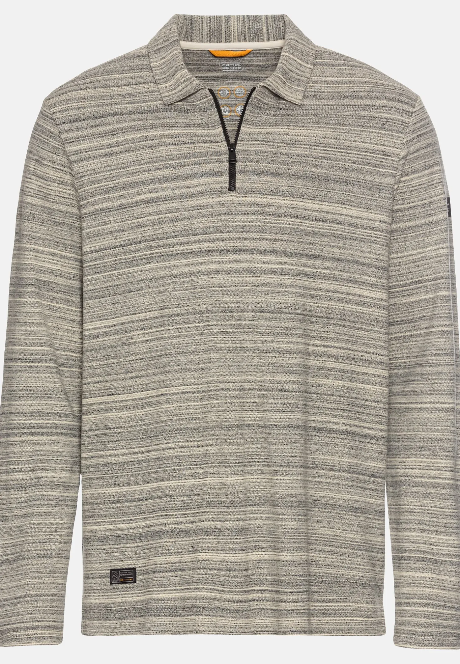 Langarm Poloshirt mit Cooling Effekt