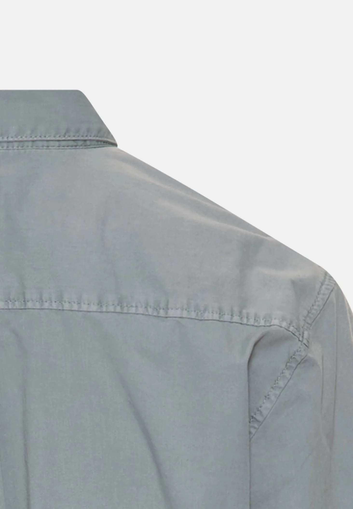 Langarm Shirt mit Button-Down Kragen