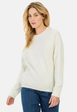 Langarm Sweatshirt aus reiner Baumwolle