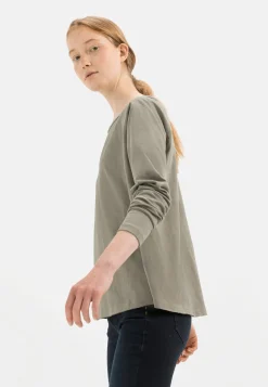 Langarmshirt aus reiner Baumwolle