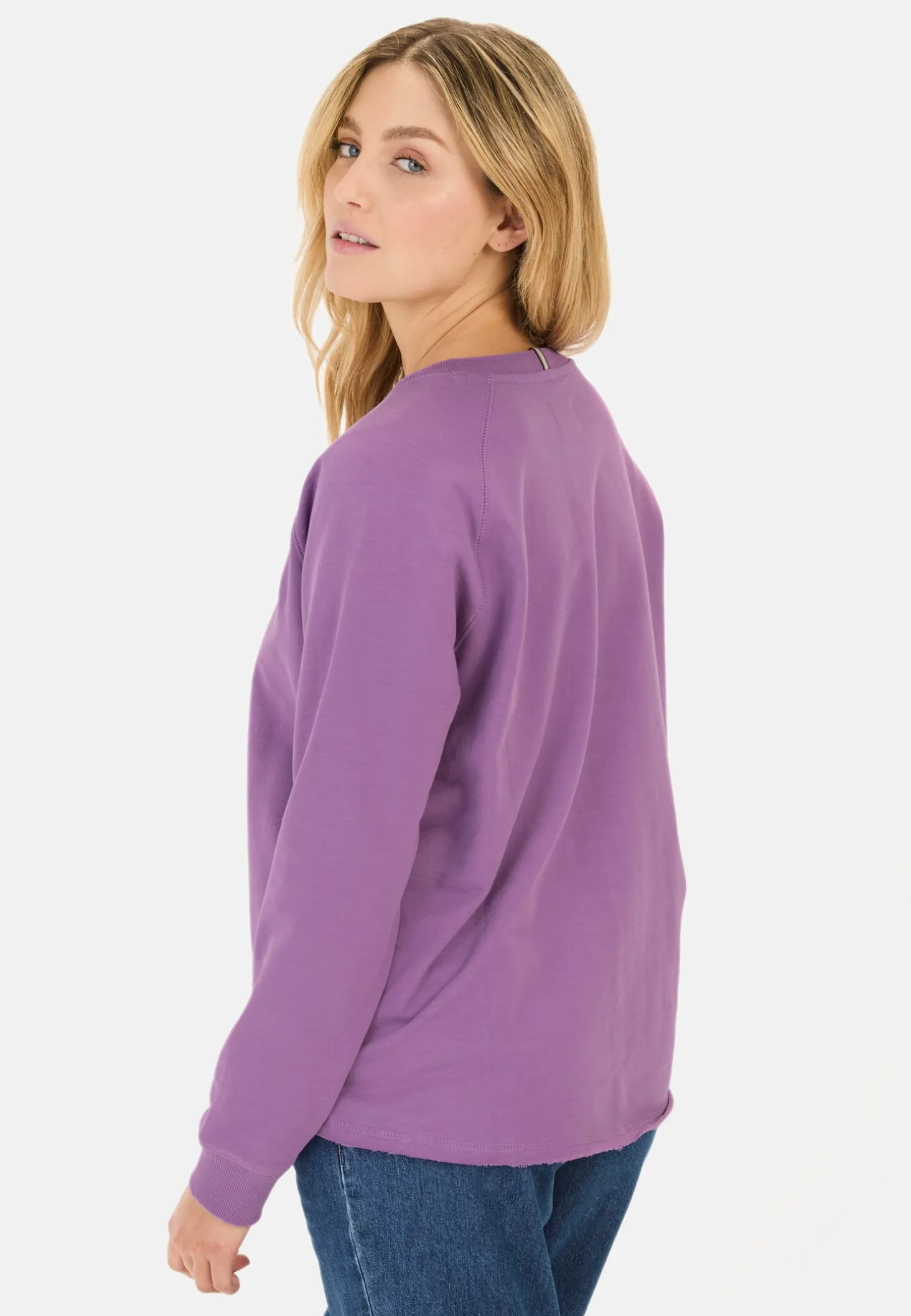 Langarmshirt aus reiner Baumwolle