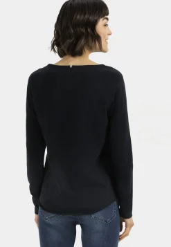 Langarmshirt aus reiner Baumwolle