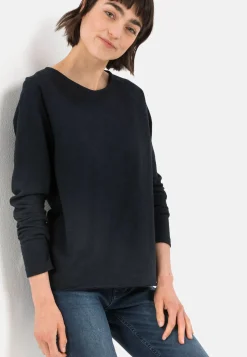 Langarmshirt aus reiner Baumwolle