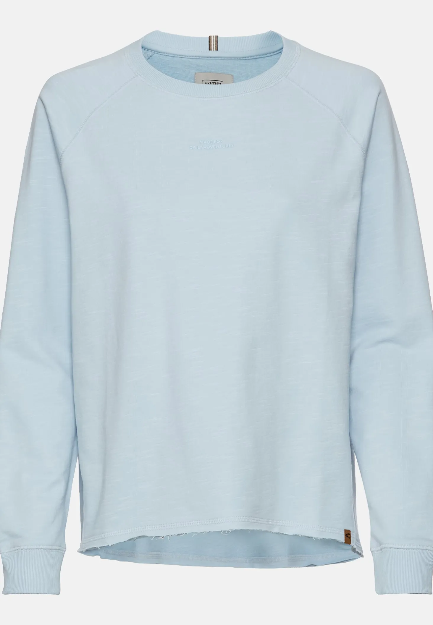 Langarmshirt aus reiner Baumwolle