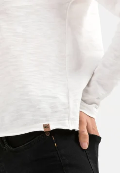 Langarmshirt aus reiner Baumwolle