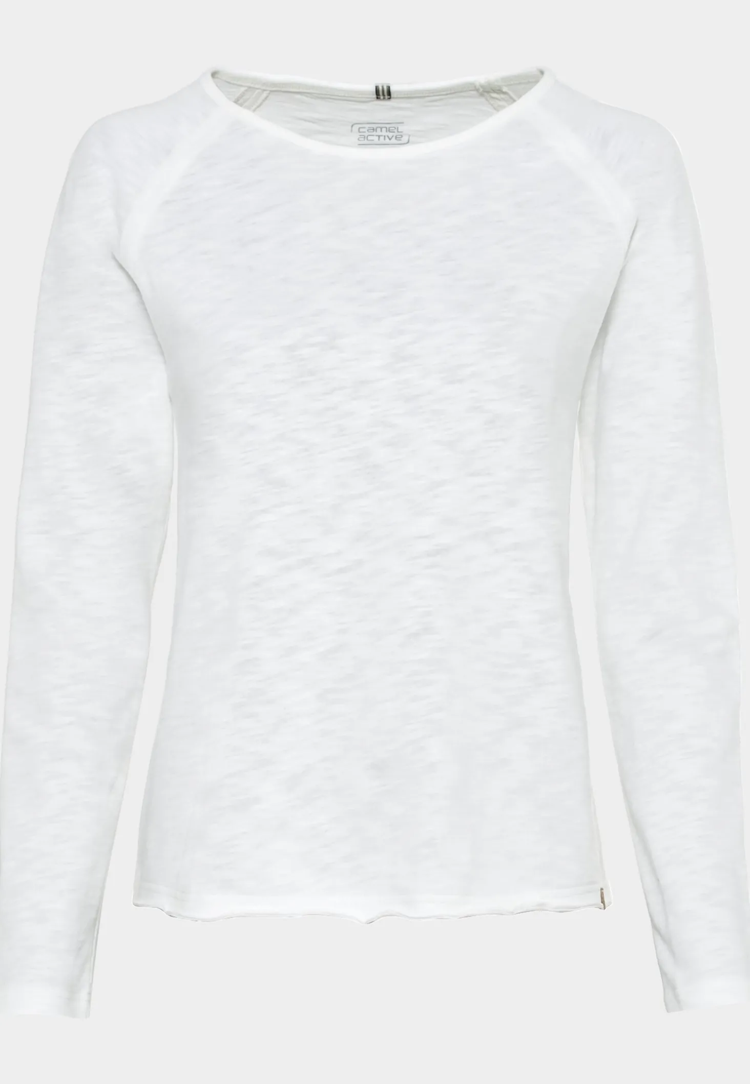 Langarmshirt aus reiner Baumwolle