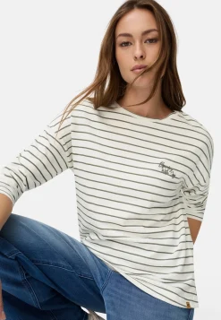 Langarmshirt aus reiner Baumwolle