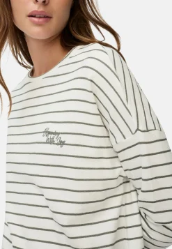 Langarmshirt aus reiner Baumwolle