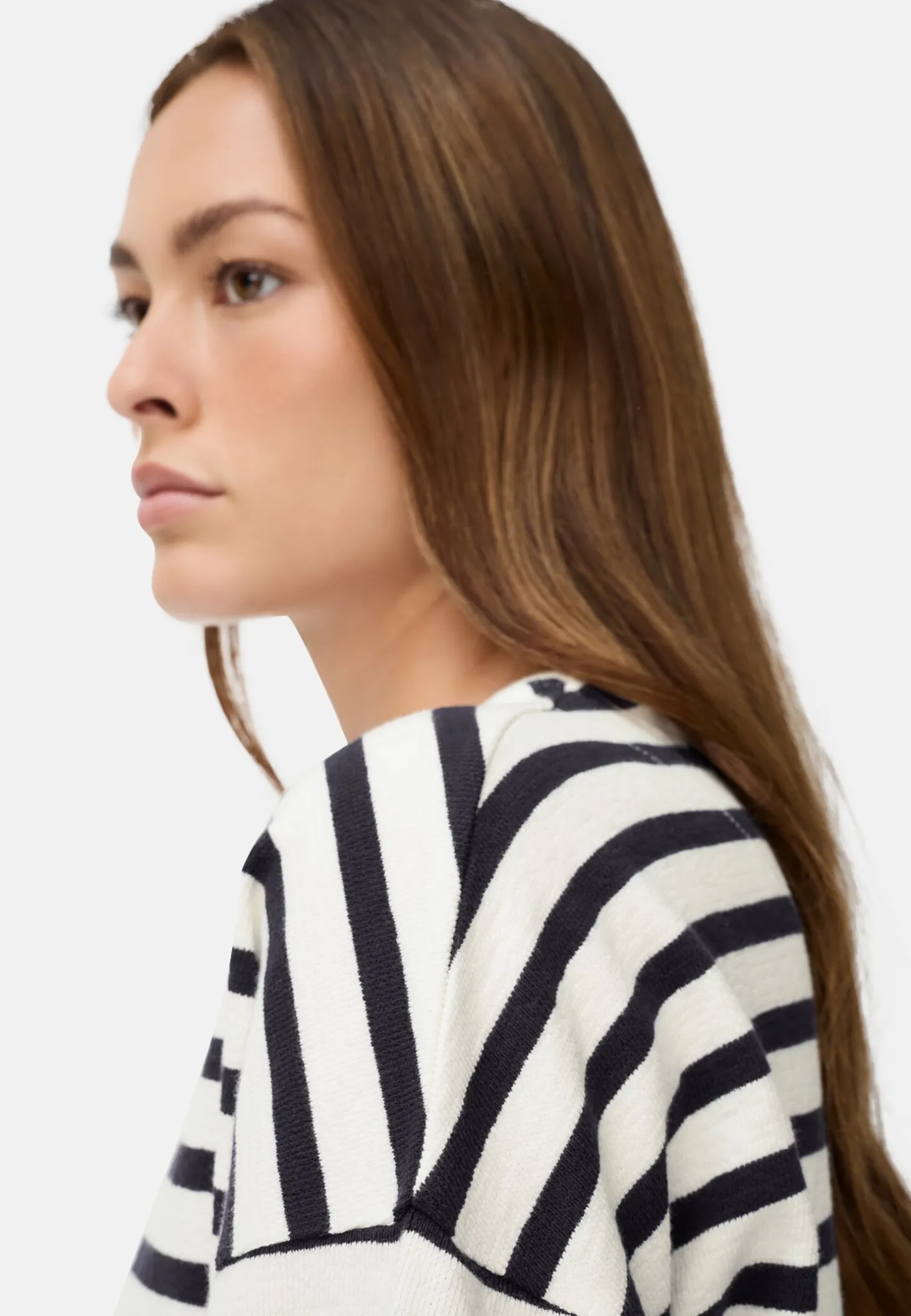 Langarmshirt mit Knopfverschluss