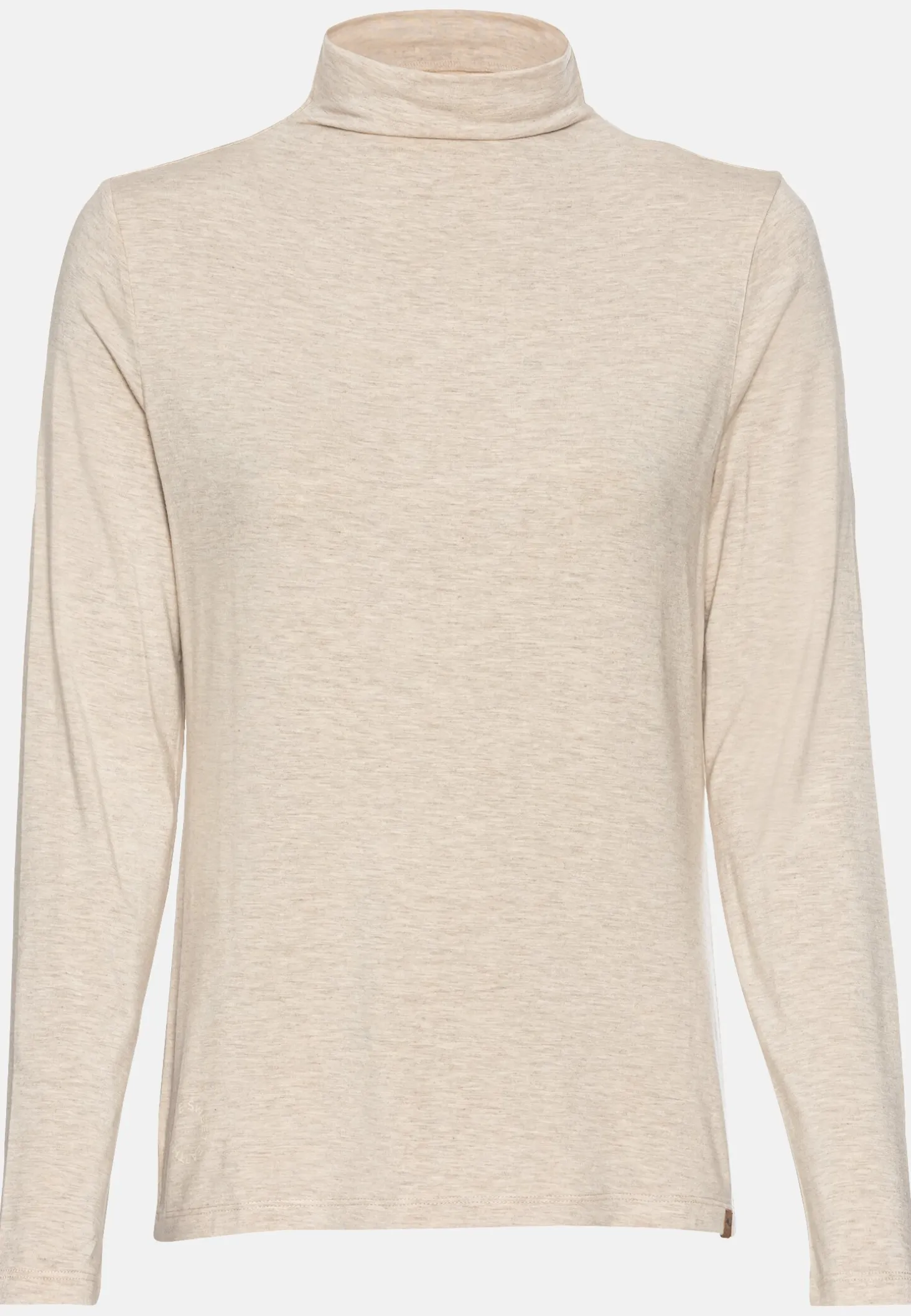 Langarmshirt mit Rollkragen