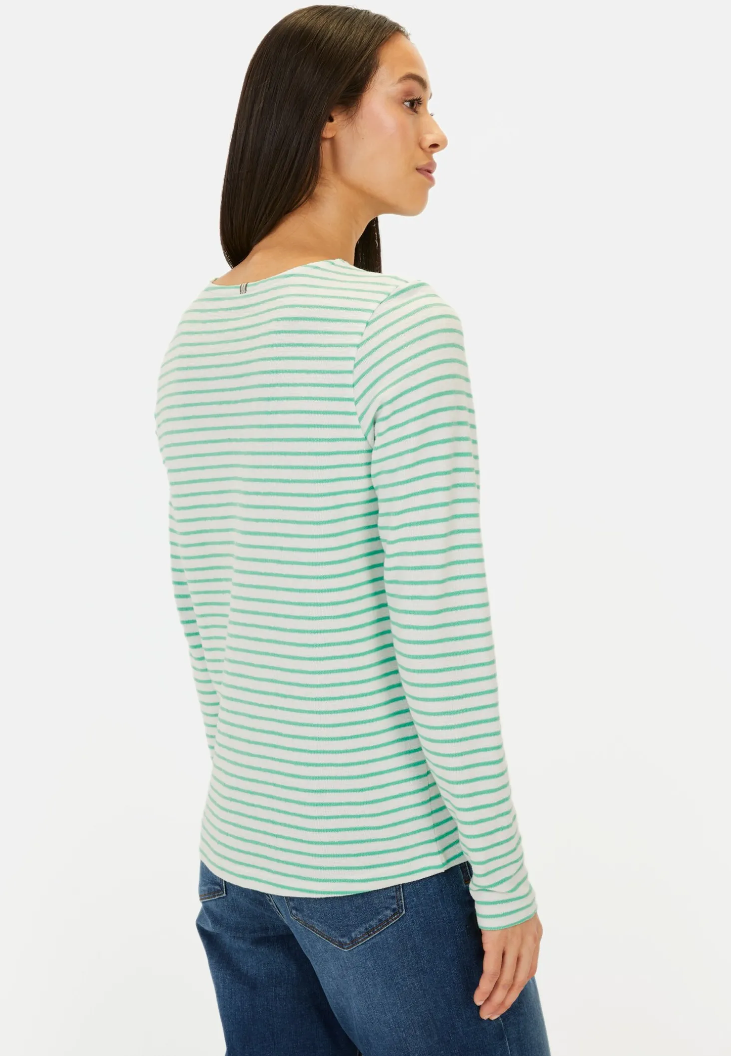 Langarmshirt mit Rundhalsausschnitt