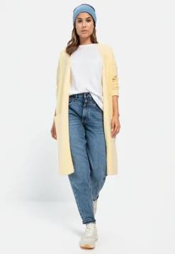Langer Cardigan mit Taschen