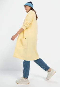 Langer Cardigan mit Taschen