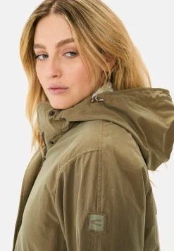 Langer Parka mit verstellbarer Taille