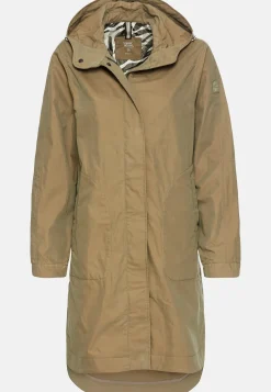 Langer Parka mit verstellbarer Taille