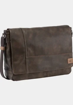 LAOS Messengerbag mit gepolstertem Laptopfach