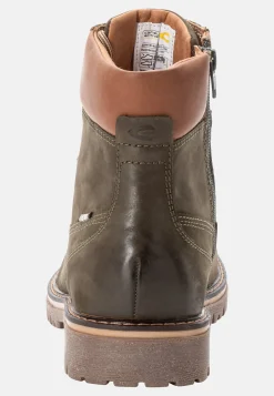Leder Schnürstiefel mit warmem Wollfutter