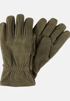 Lederhandschuhe in markanter Optik