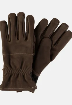 Lederhandschuhe in markanter Optik