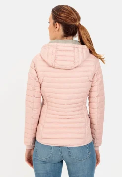 Leicht wattierte Steppjacke aus recyeltem Polyamid