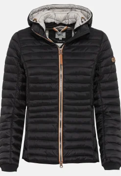 Leicht wattierte Steppjacke aus recyeltem Polyamid