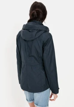 Leichte Jacke aus reiner Baumwolle im Vintage Look