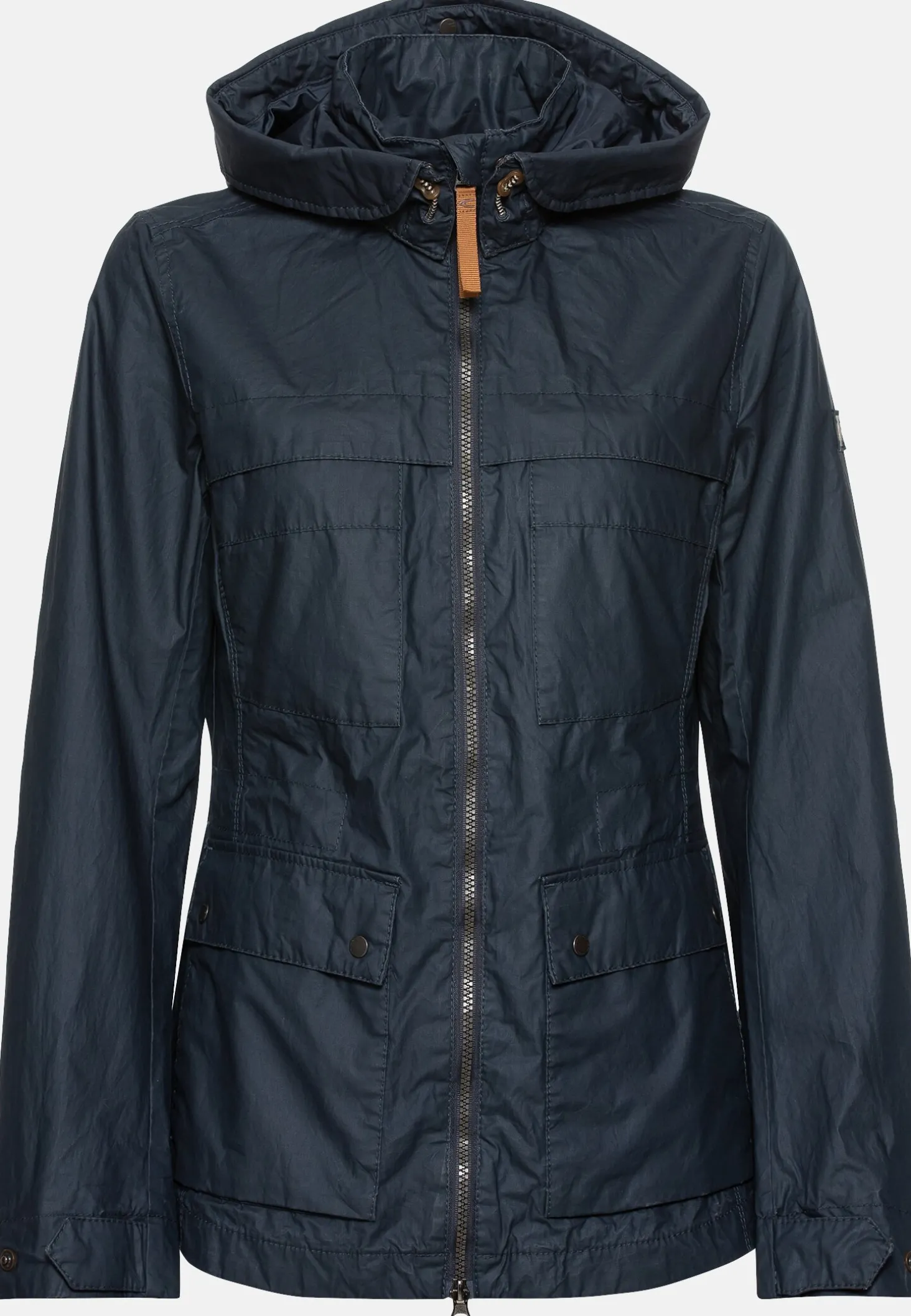 Leichte Jacke aus reiner Baumwolle im Vintage Look