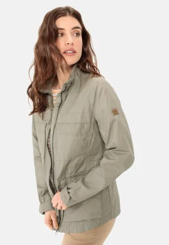Leichte Jacke aus reiner Baumwolle im Vintage Look