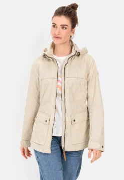 Leichte Jacke mit abnehmbarer Kapuze