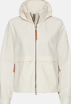 Leichte Jacke mit verstaubarer Kapuze