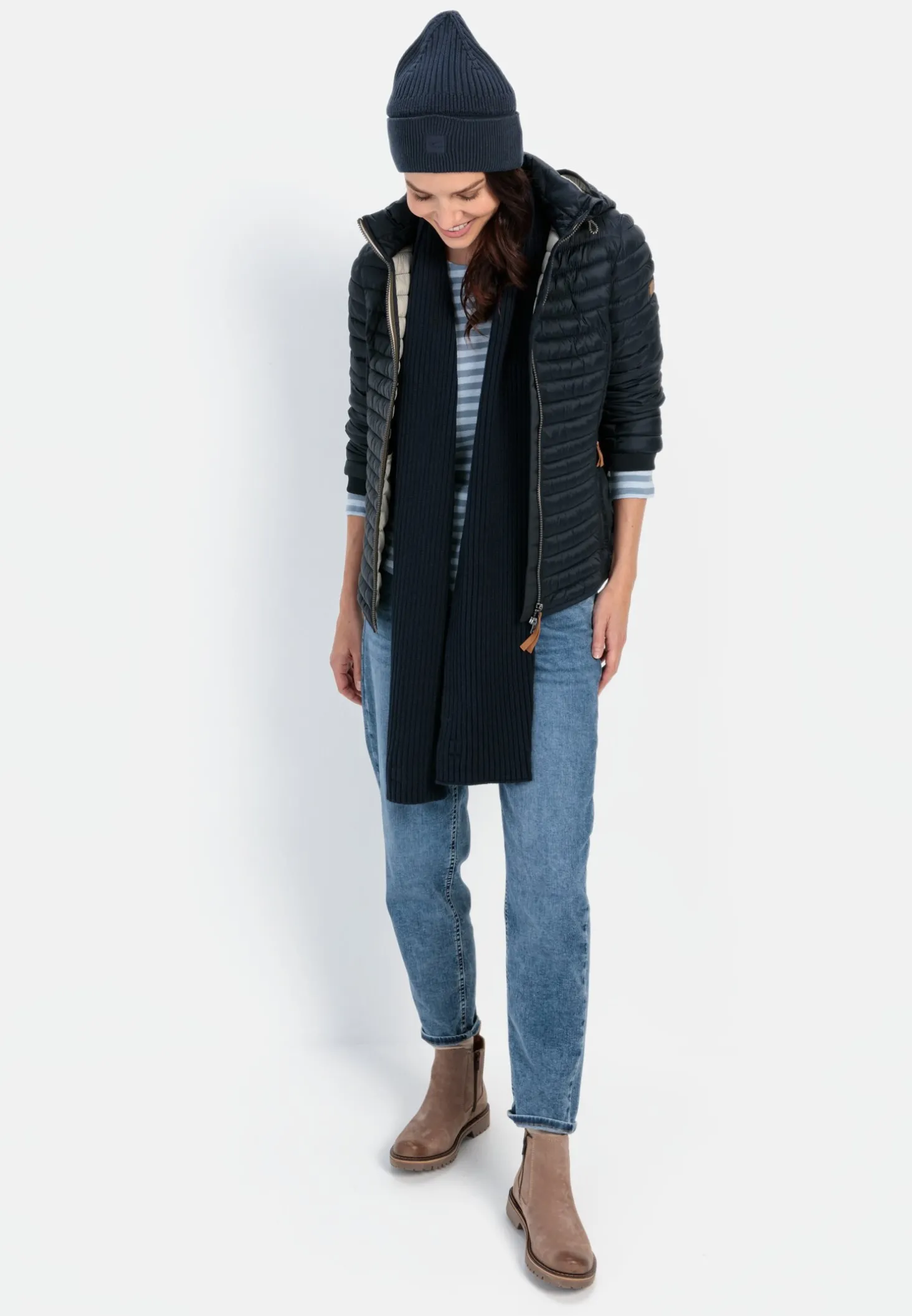 Leichte Steppjacke aus recyceltem Polyamid