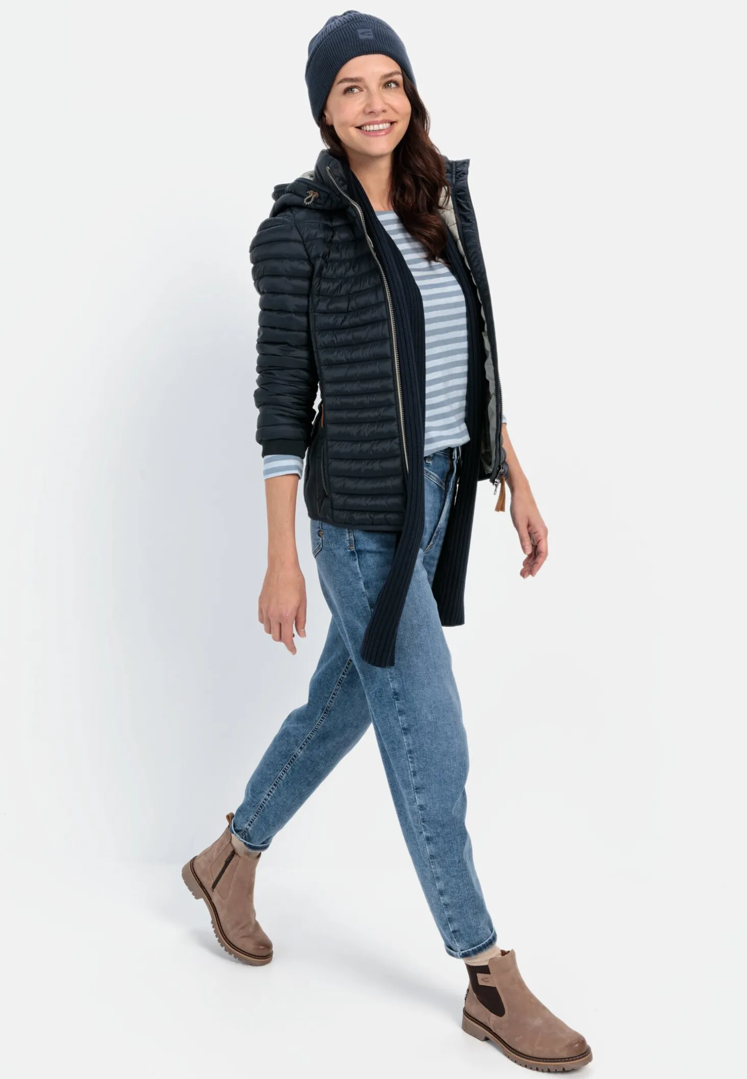 Leichte Steppjacke aus recyceltem Polyamid