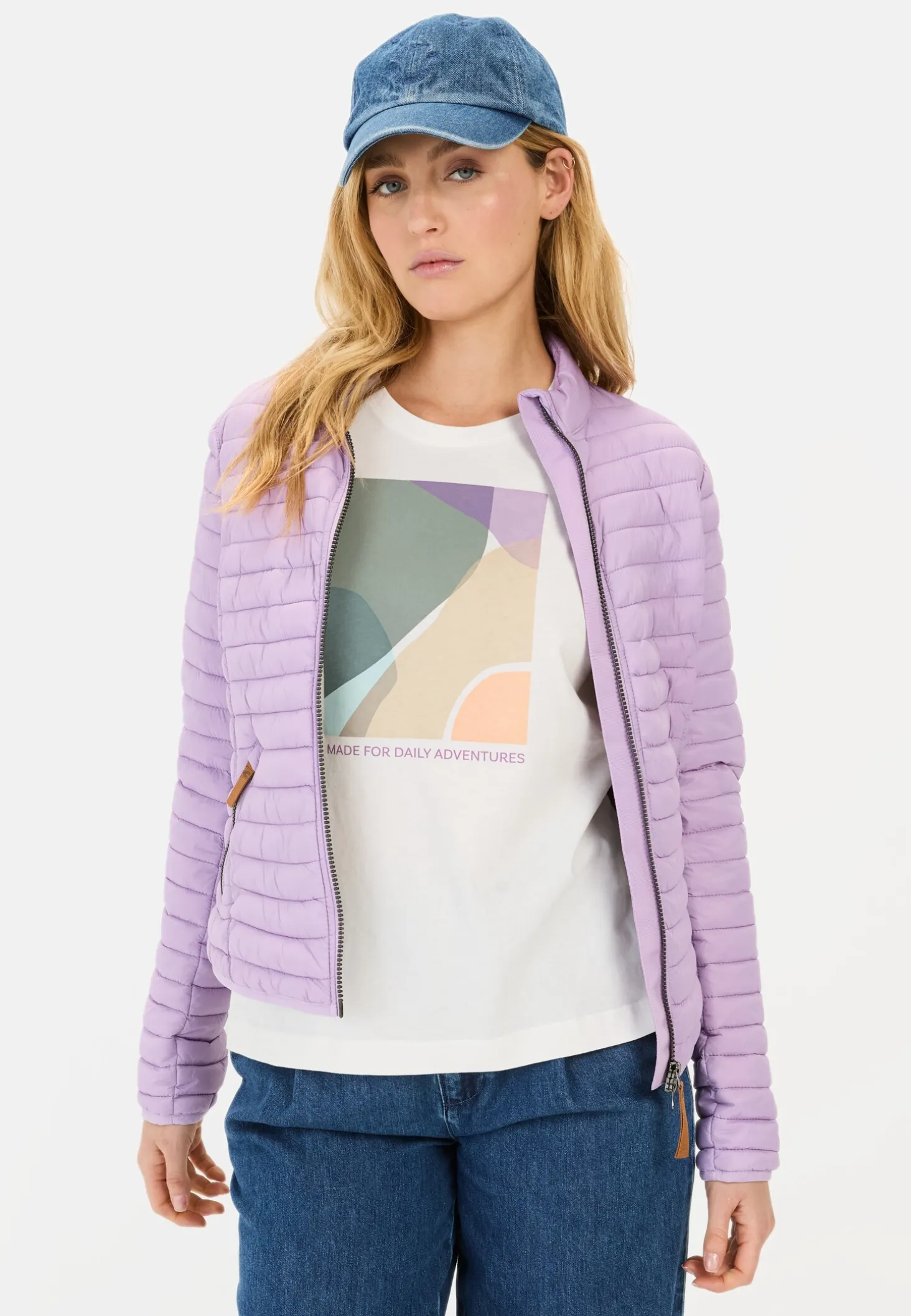 Leichte Steppjacke aus recyceltem Polyamid