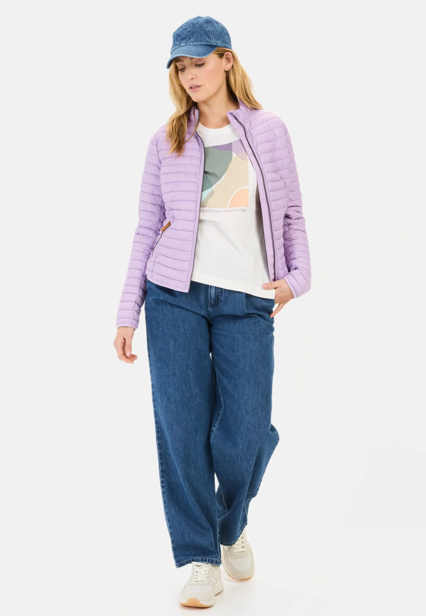 Leichte Steppjacke aus recyceltem Polyamid