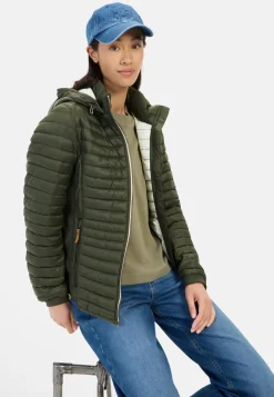 Leichte Steppjacke aus recyceltem Polyamid