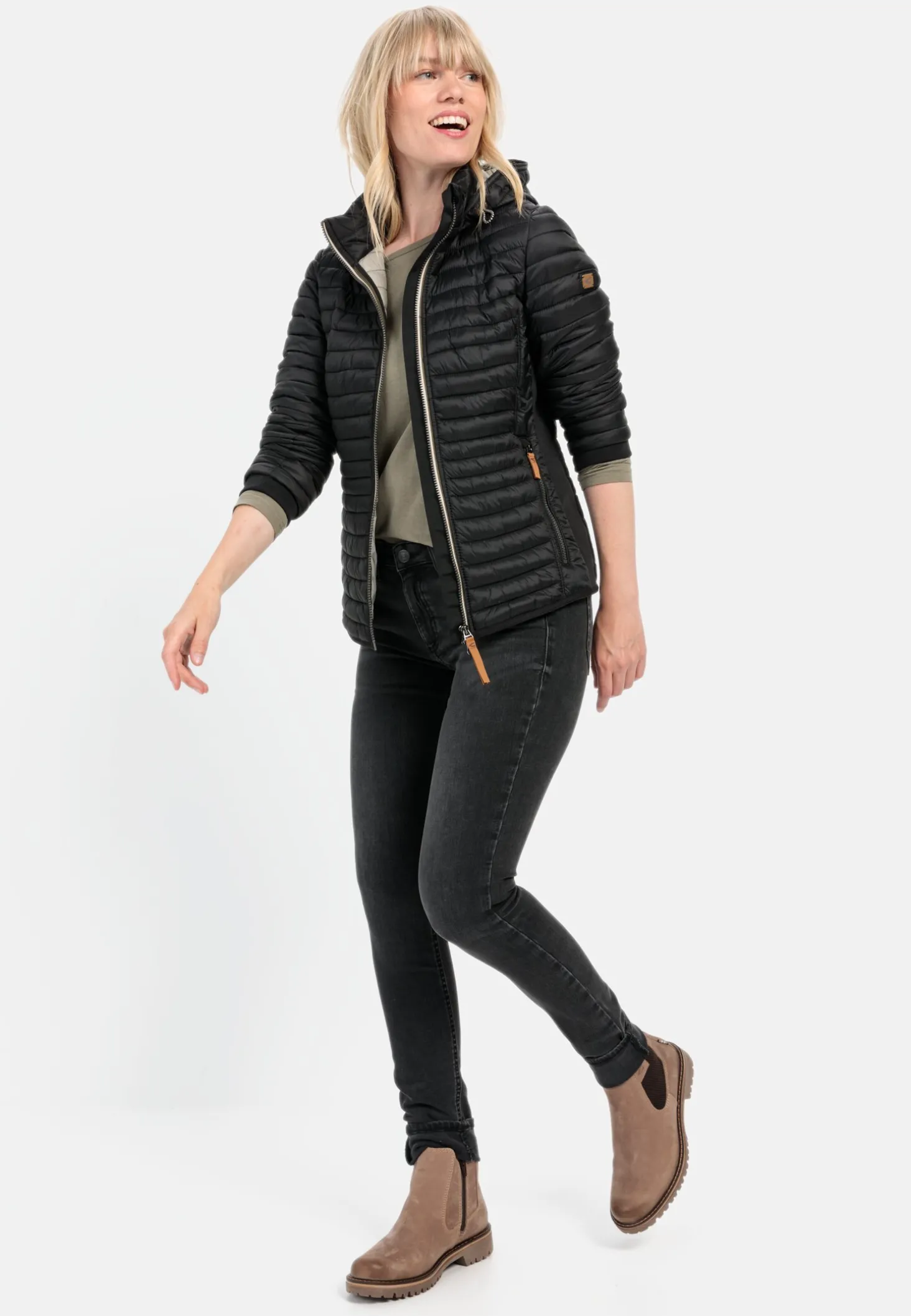 Leichte Steppjacke aus recyceltem Polyamid