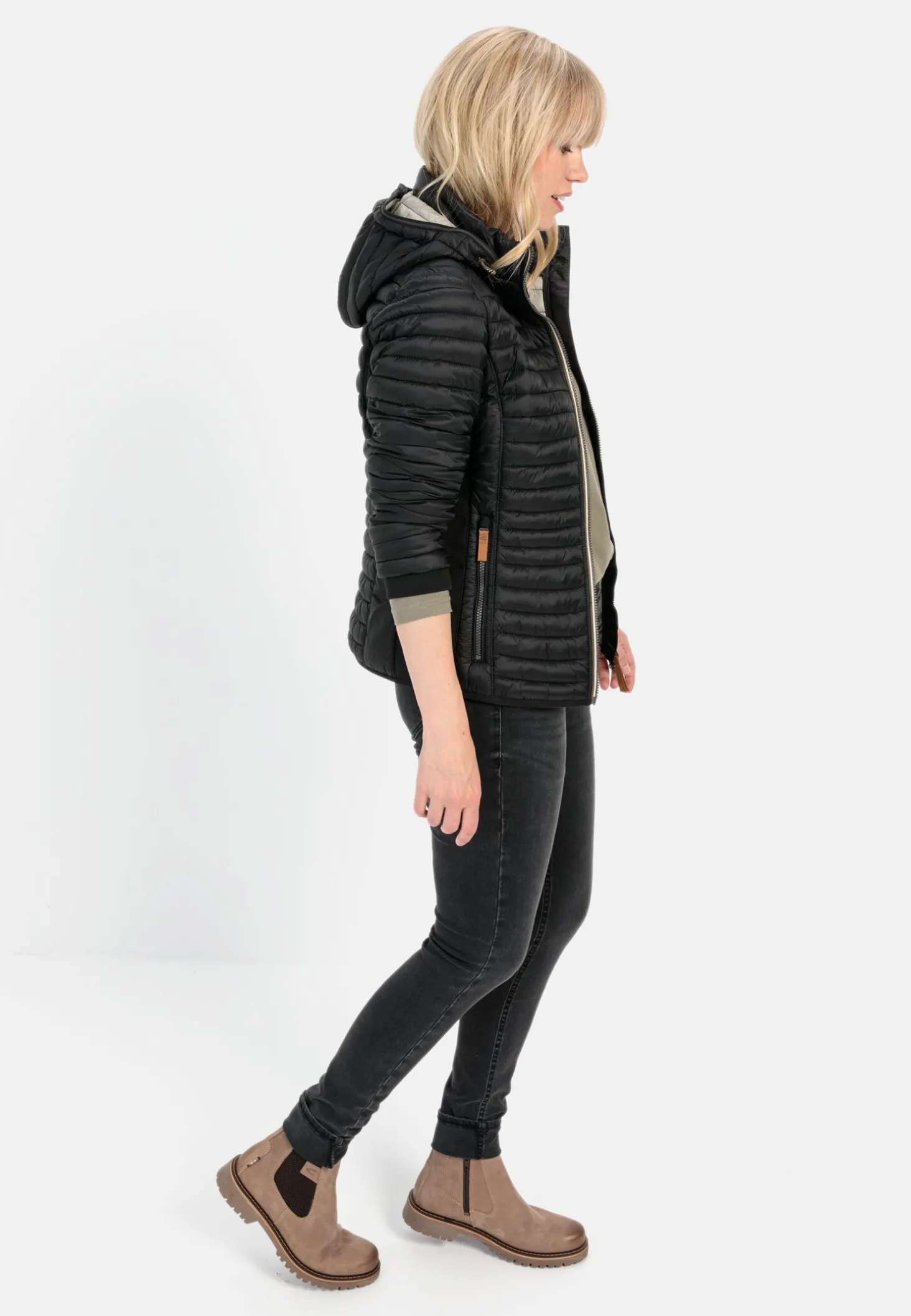 Leichte Steppjacke aus recyceltem Polyamid