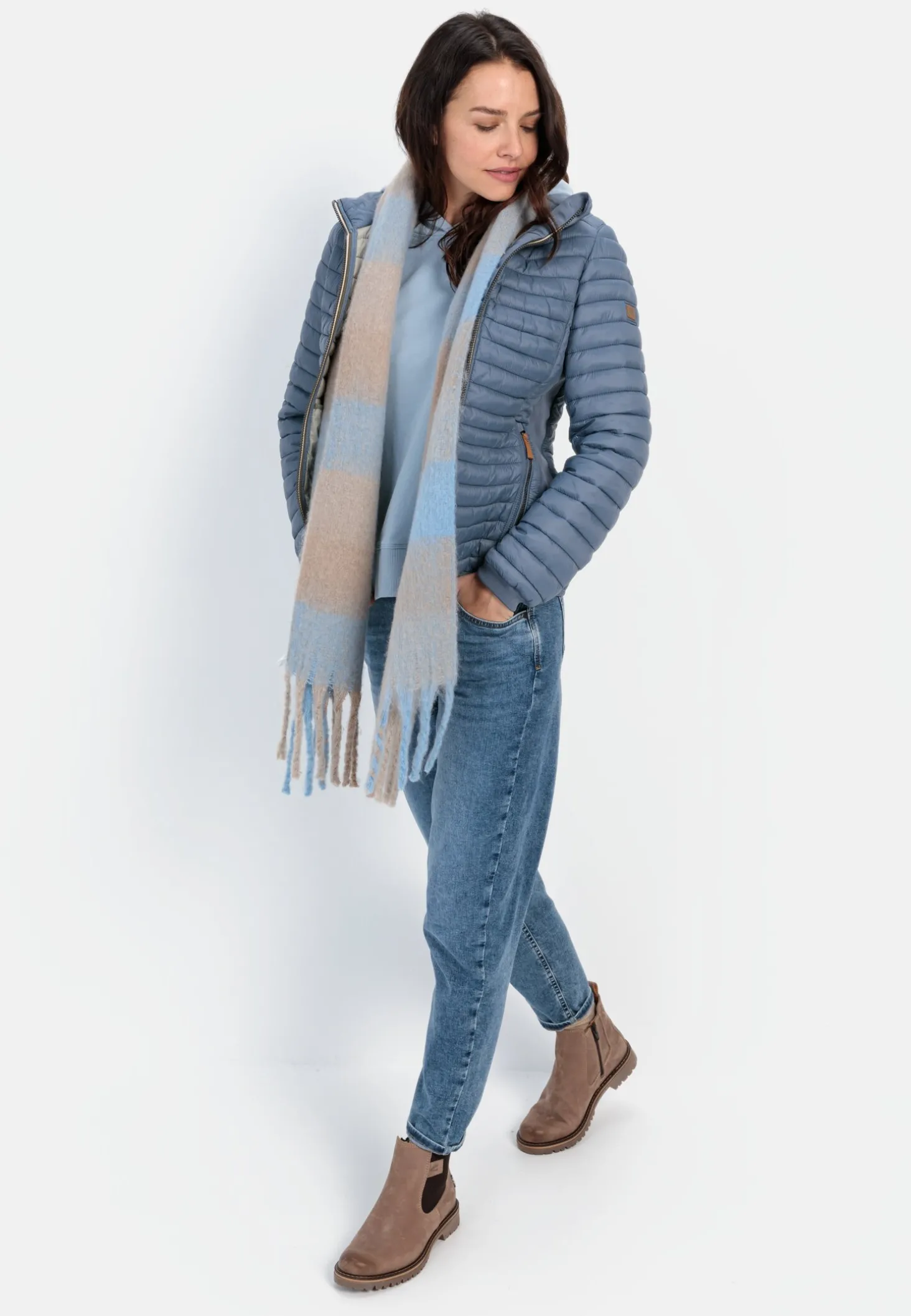 Leichte Steppjacke aus recyceltem Polyamid