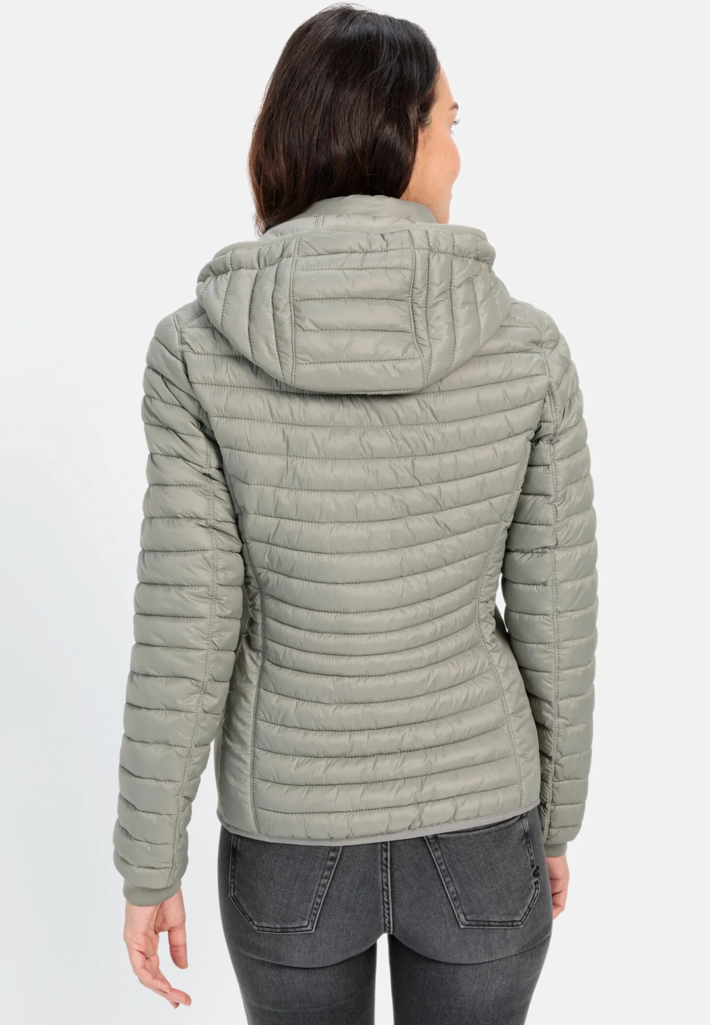 Leichte Steppjacke aus recyceltem Polyamid