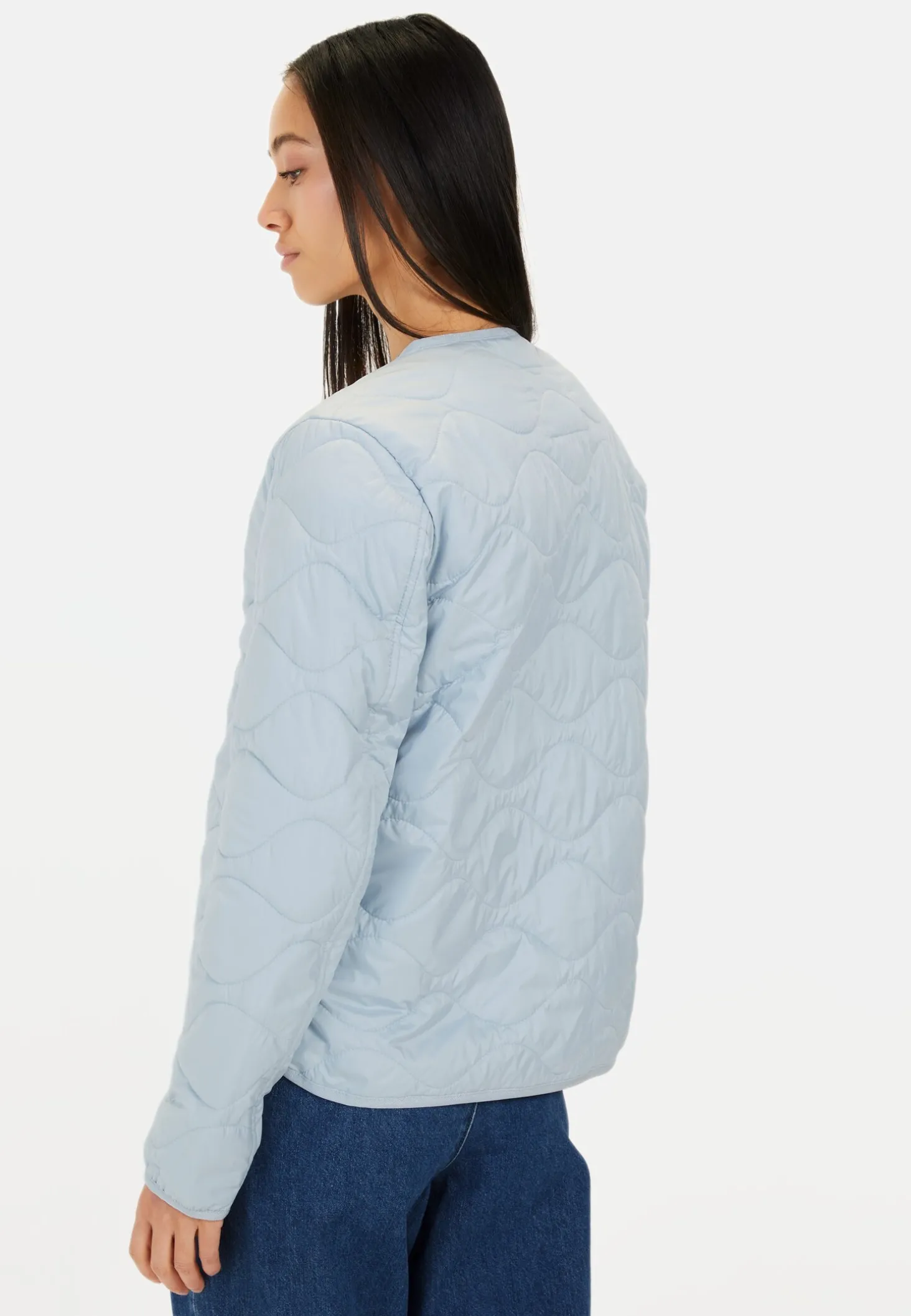 Leichte Steppjacke mit Taschen