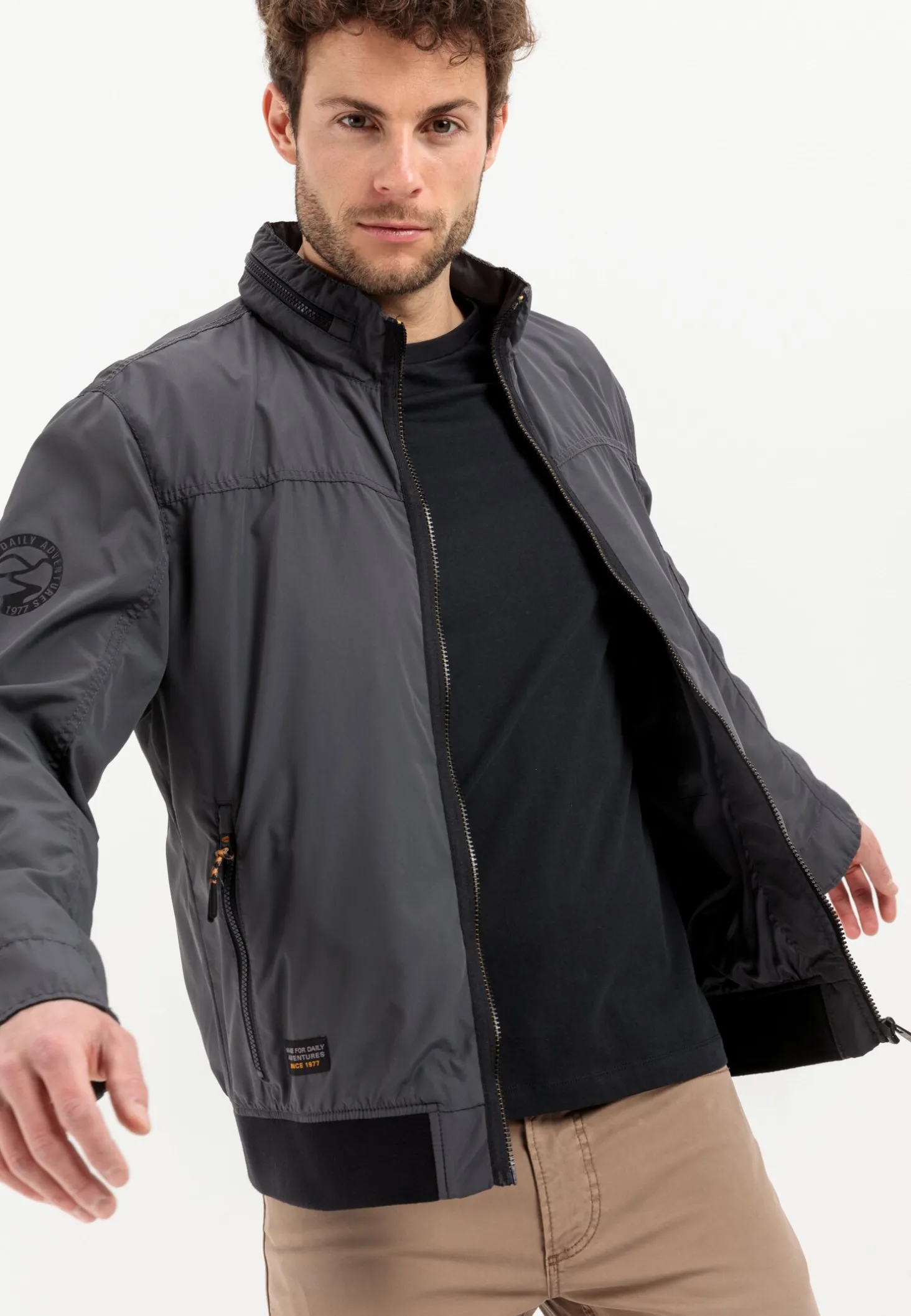 Leichter Blouson aus recyceltem Polyester