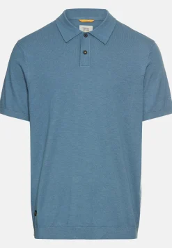 Leichtes Strick-Polo aus reiner Baumwolle