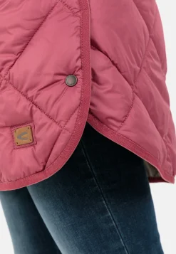 Longweste mit Kapuze aus recyceltem Polyester