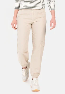 Loose Fit Cargo aus einem Baumwoll-Leinenmix