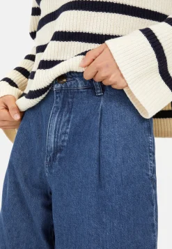 Loose Fit Denim aus reiner Baumwolle